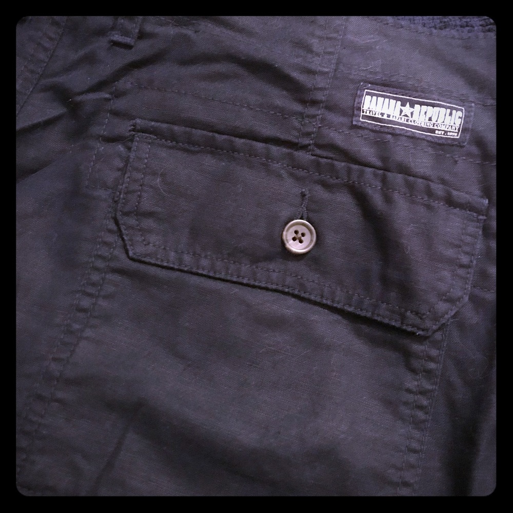 (Men’s) Navy Banana Republic pants